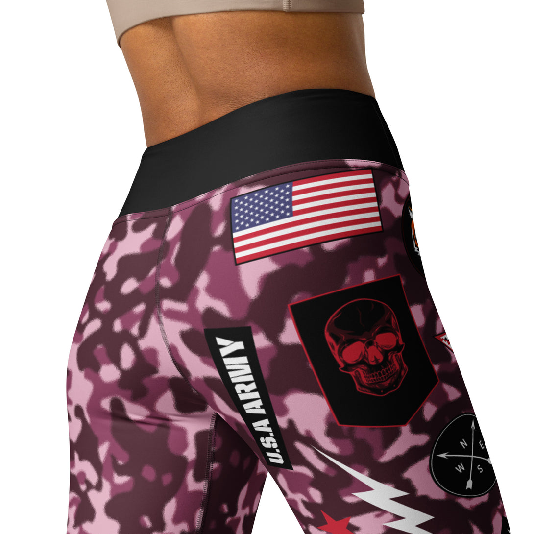 Alpha Unit Camouflage Yoga Leggings
