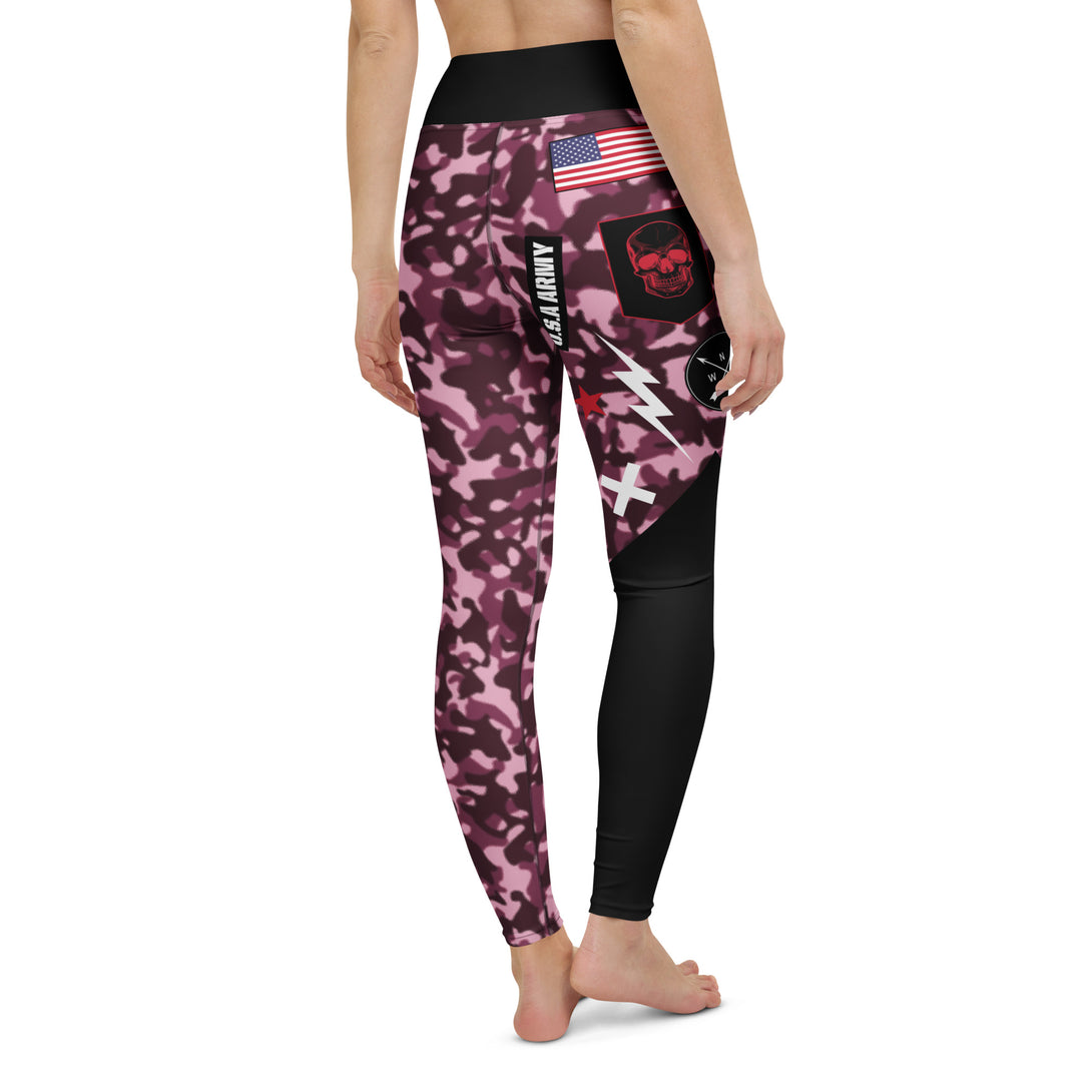 Alpha Unit Camouflage Yoga Leggings