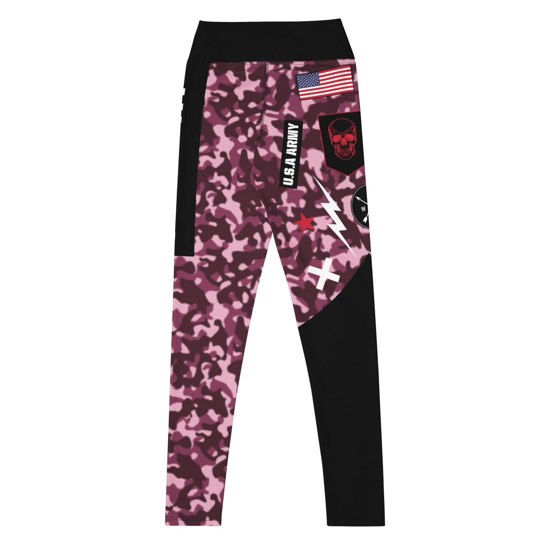 Alpha Unit Camouflage Yoga Leggings