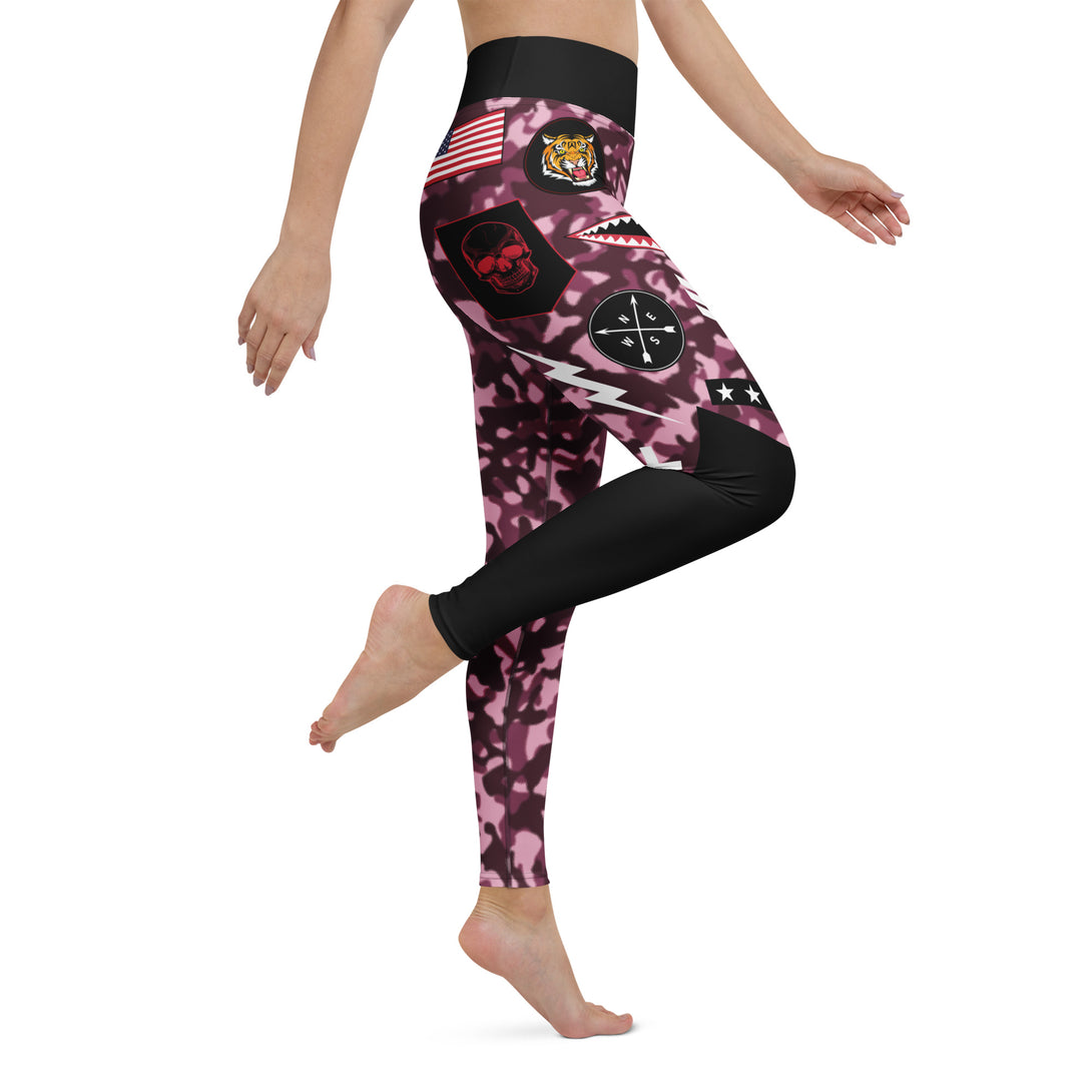 Alpha Unit Camouflage Yoga Leggings