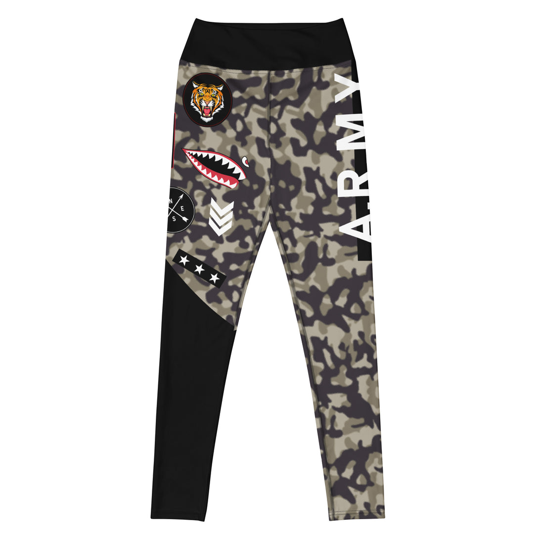 Alpha Unit Camouflage Yoga Leggings