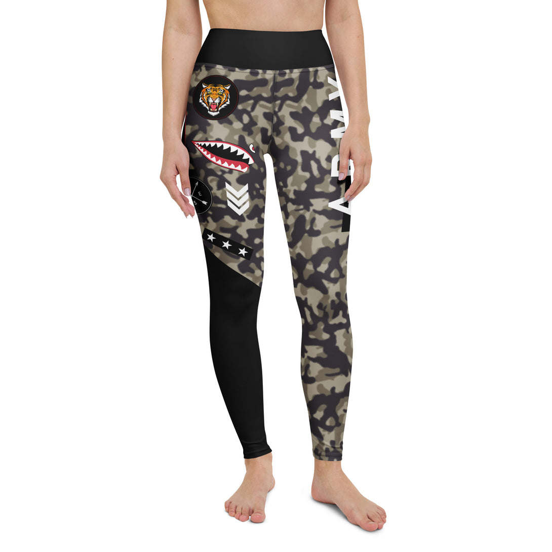 Alpha Unit Camouflage Yoga Leggings