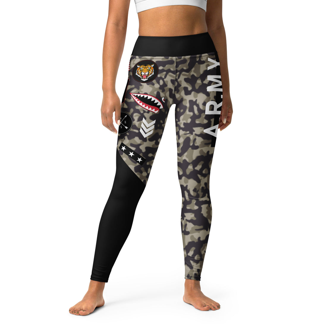Alpha Unit Camouflage Yoga Leggings
