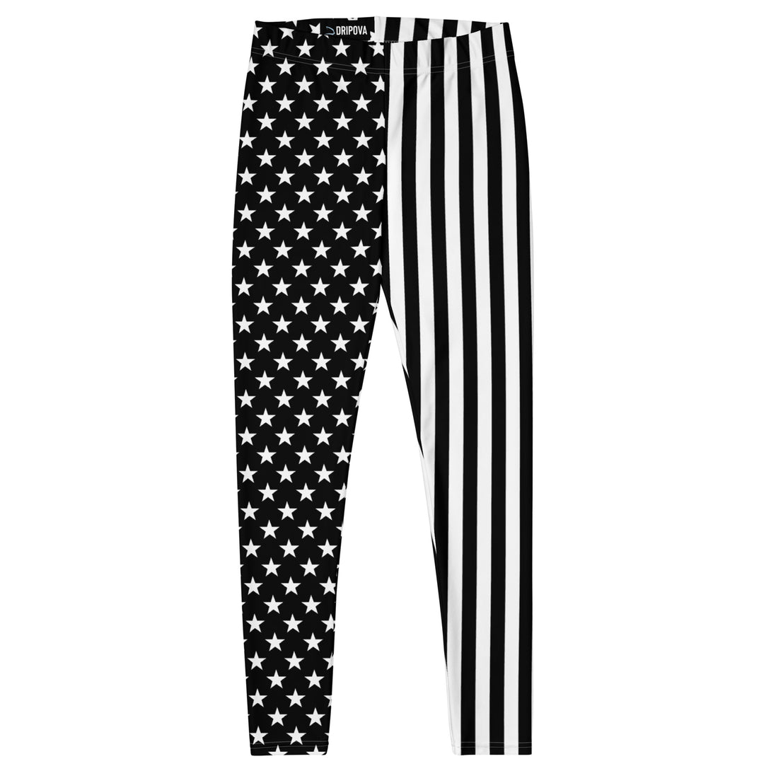 American Flag Patriotic Leggings