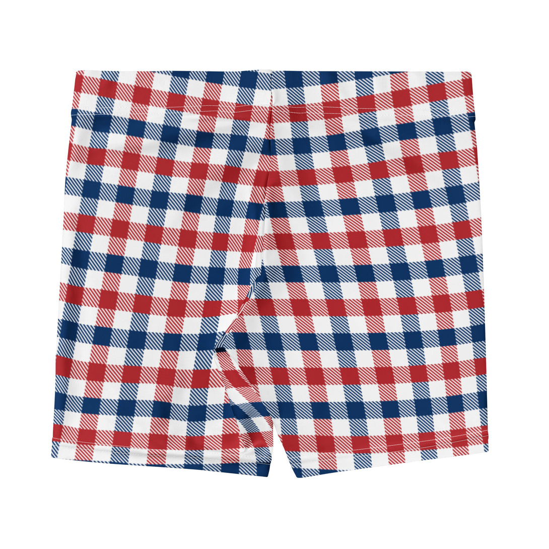 Americana Check Shorts