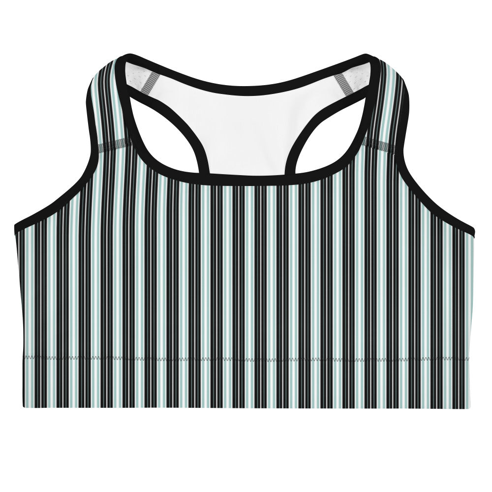 Bold Stripes Allure Sports Bra
