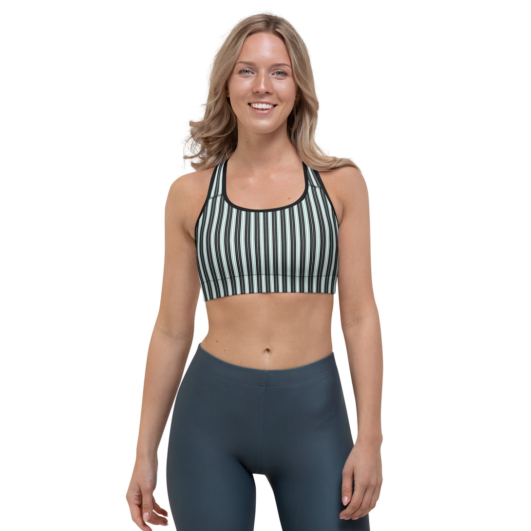 Bold Stripes Allure Sports Bra