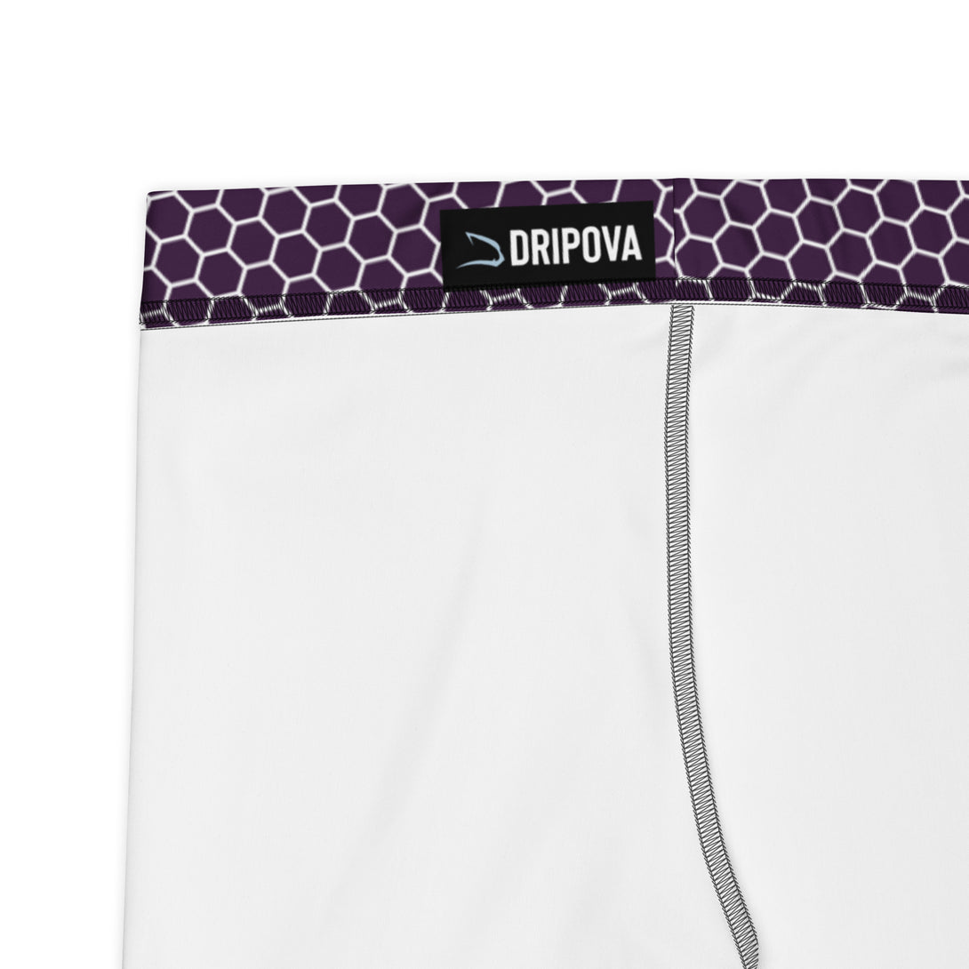 Buzzworthy Honeycomb Hive Purple Shorts