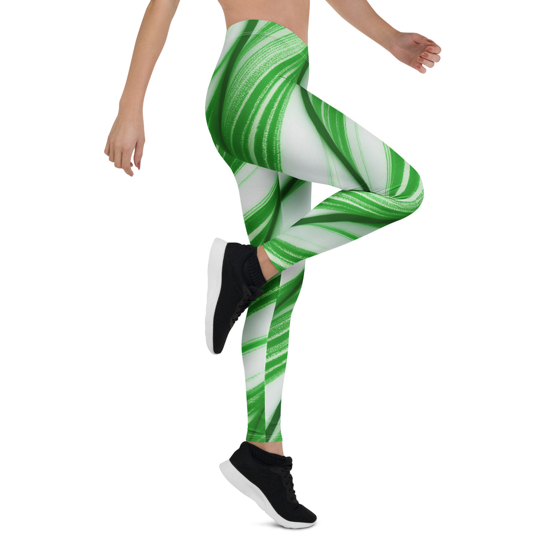 Candy Cane Crush Leggings