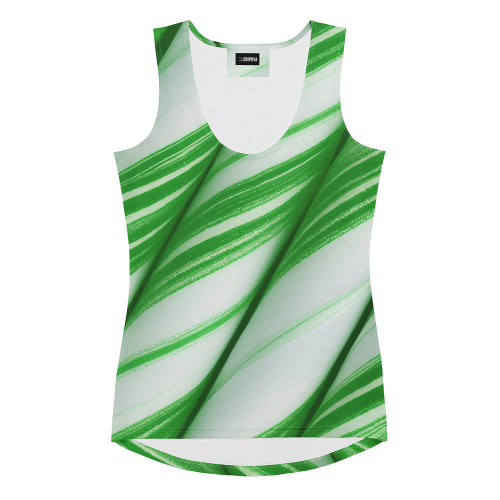 Candy Cane Crush Tank Top