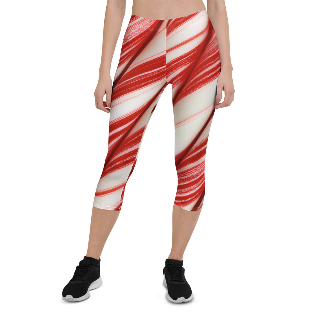 Candy Cane Crush Capris