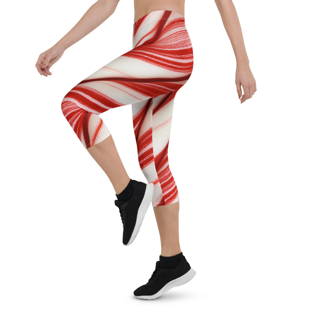 Candy Cane Crush Capris
