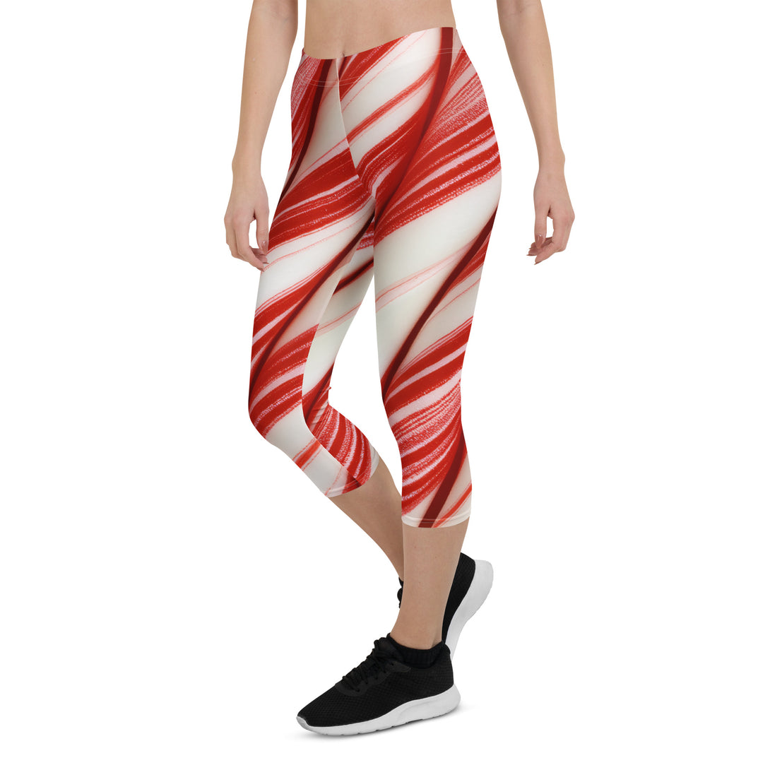 Candy Cane Crush Capris