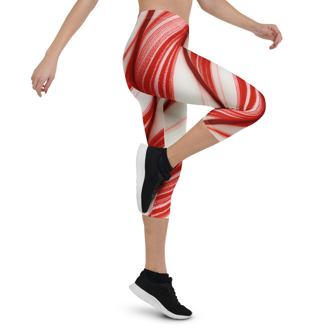 Candy Cane Crush Capris