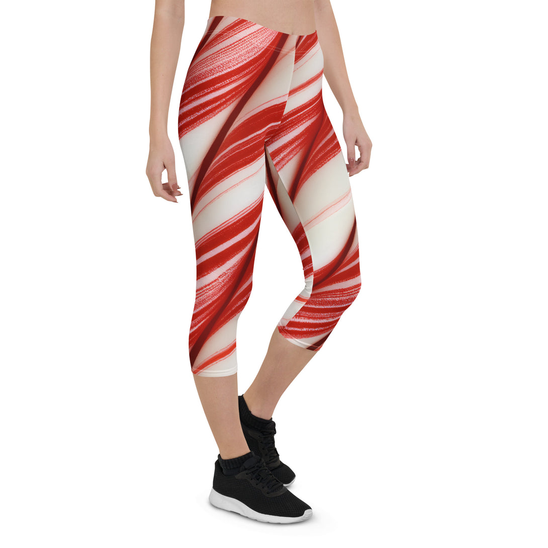 Candy Cane Crush Capris