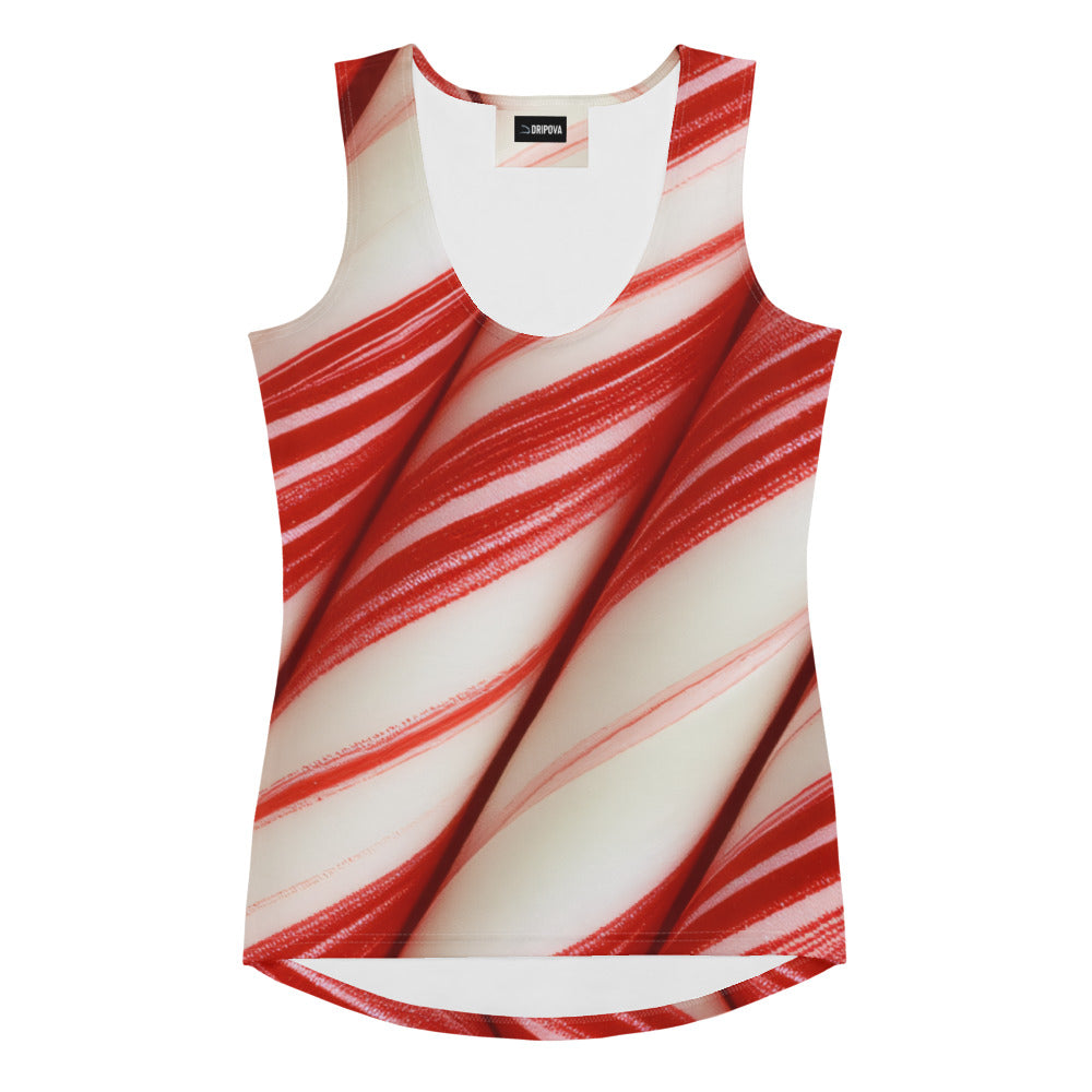Candy Cane Crush Tank Top