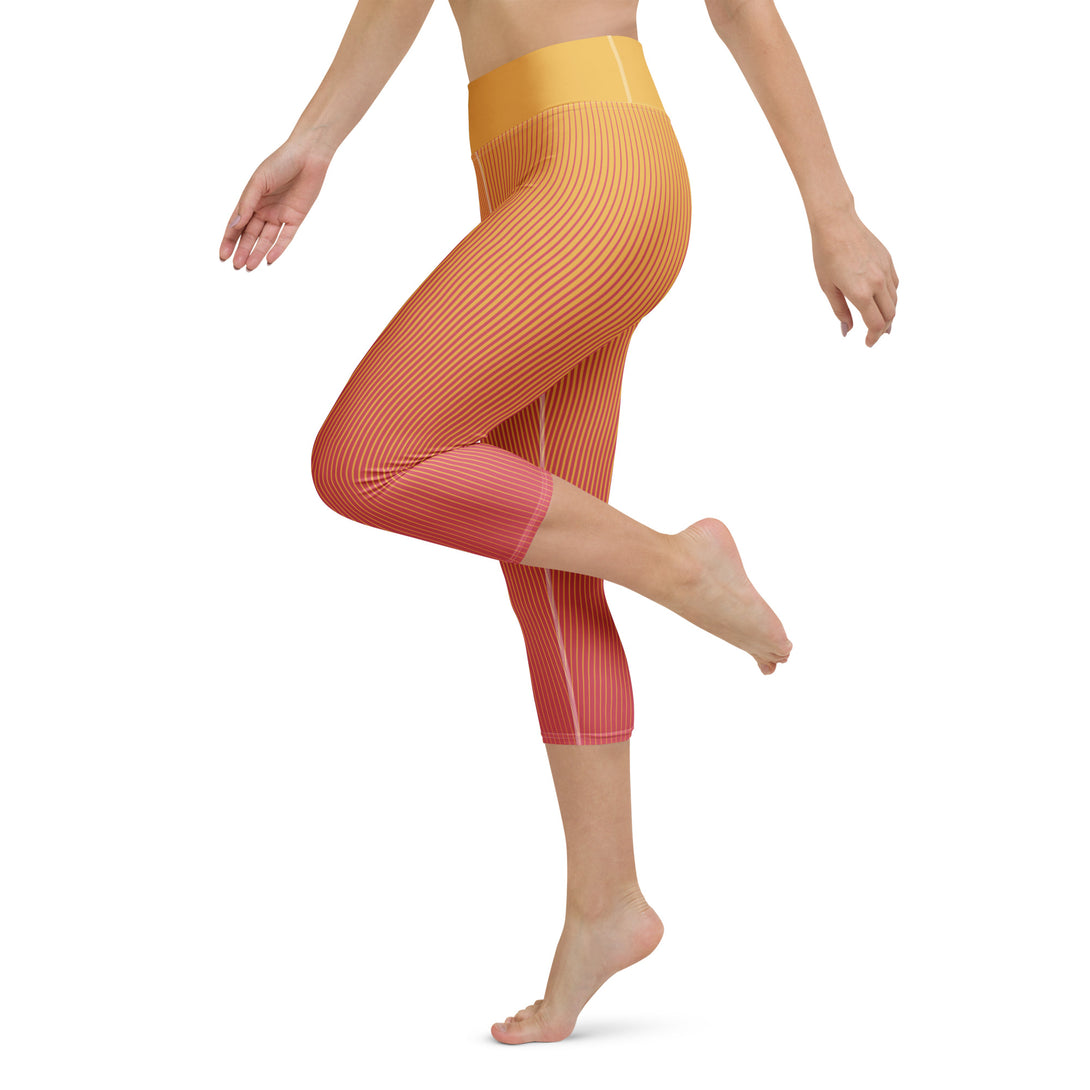 Candy Rush Stripe Craze Yoga Capris