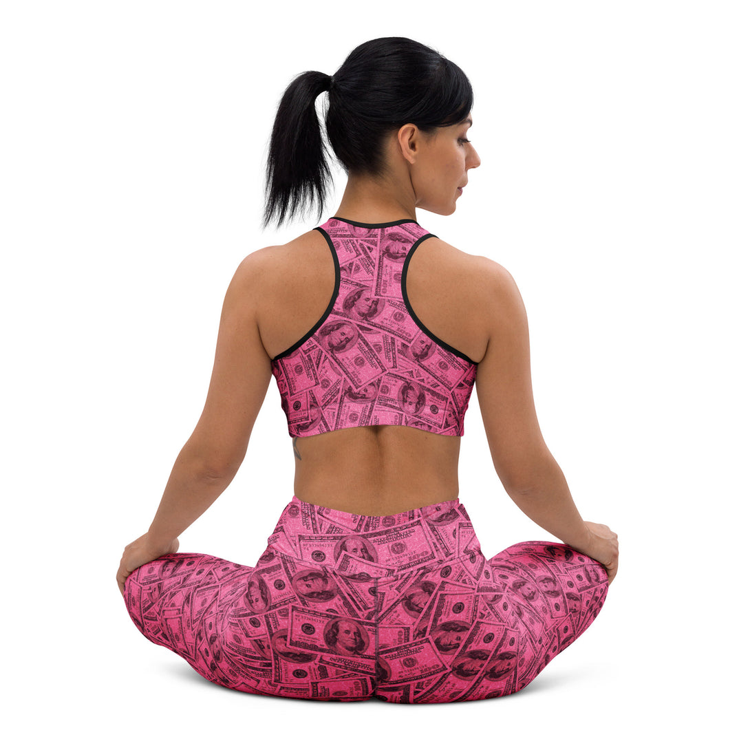 Cash Me If You Can Yoga Leggings