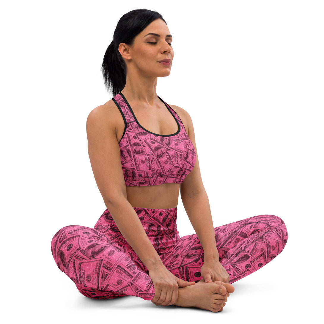Cash Me If You Can Yoga Leggings