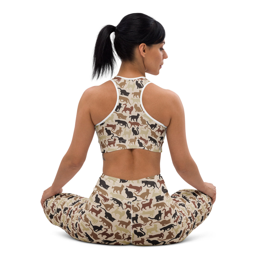 Cat Pawtrol Camo Sports Bra