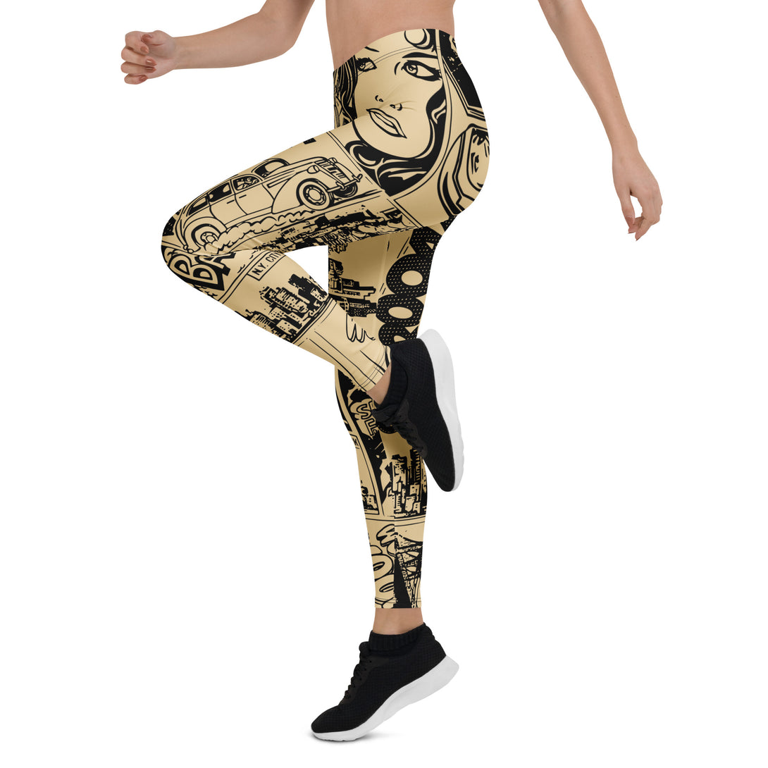 Comic Bang Leggings