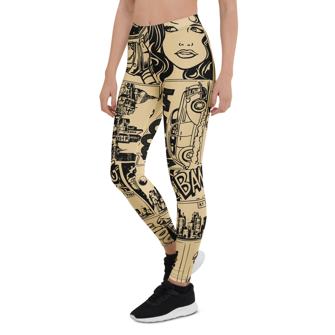 Comic Bang Leggings