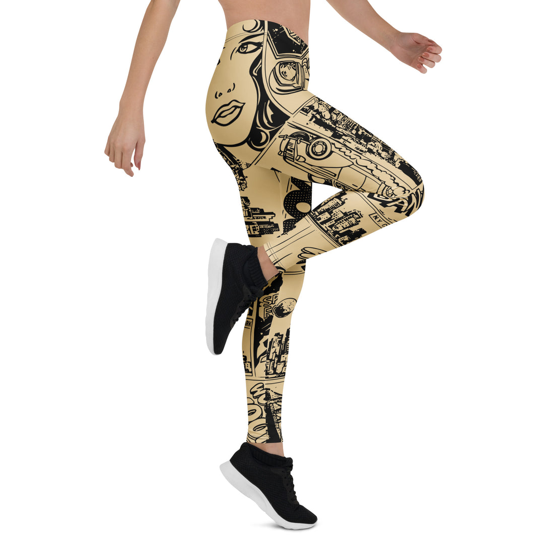 Comic Bang Leggings