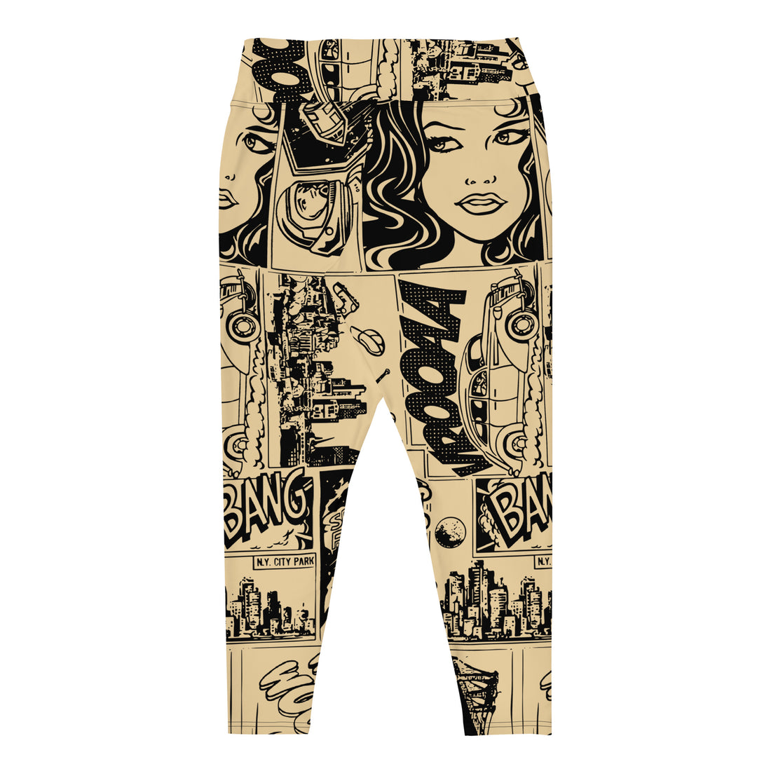 Comic Bang Plus Size Leggings