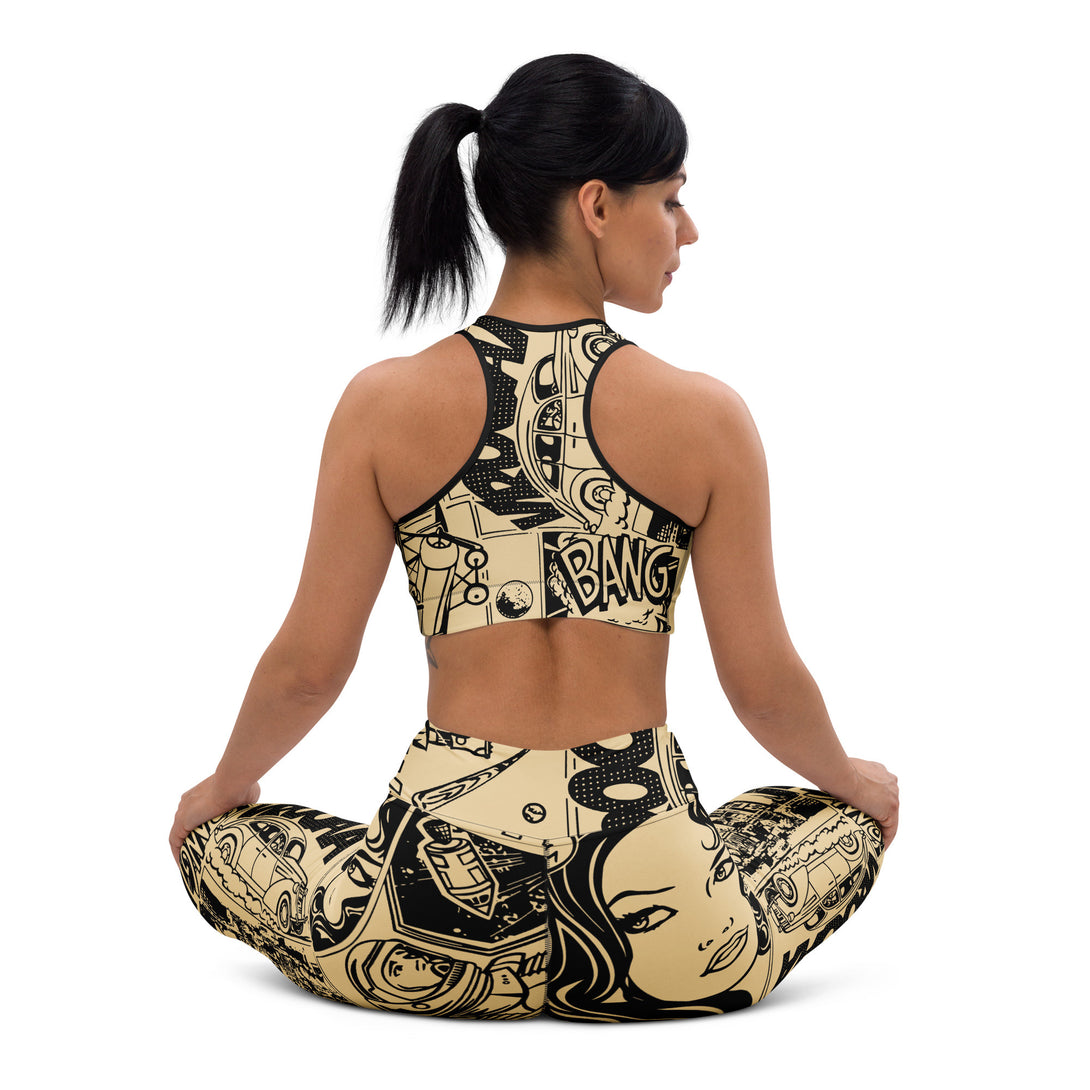 Comic Bang Sports Bra