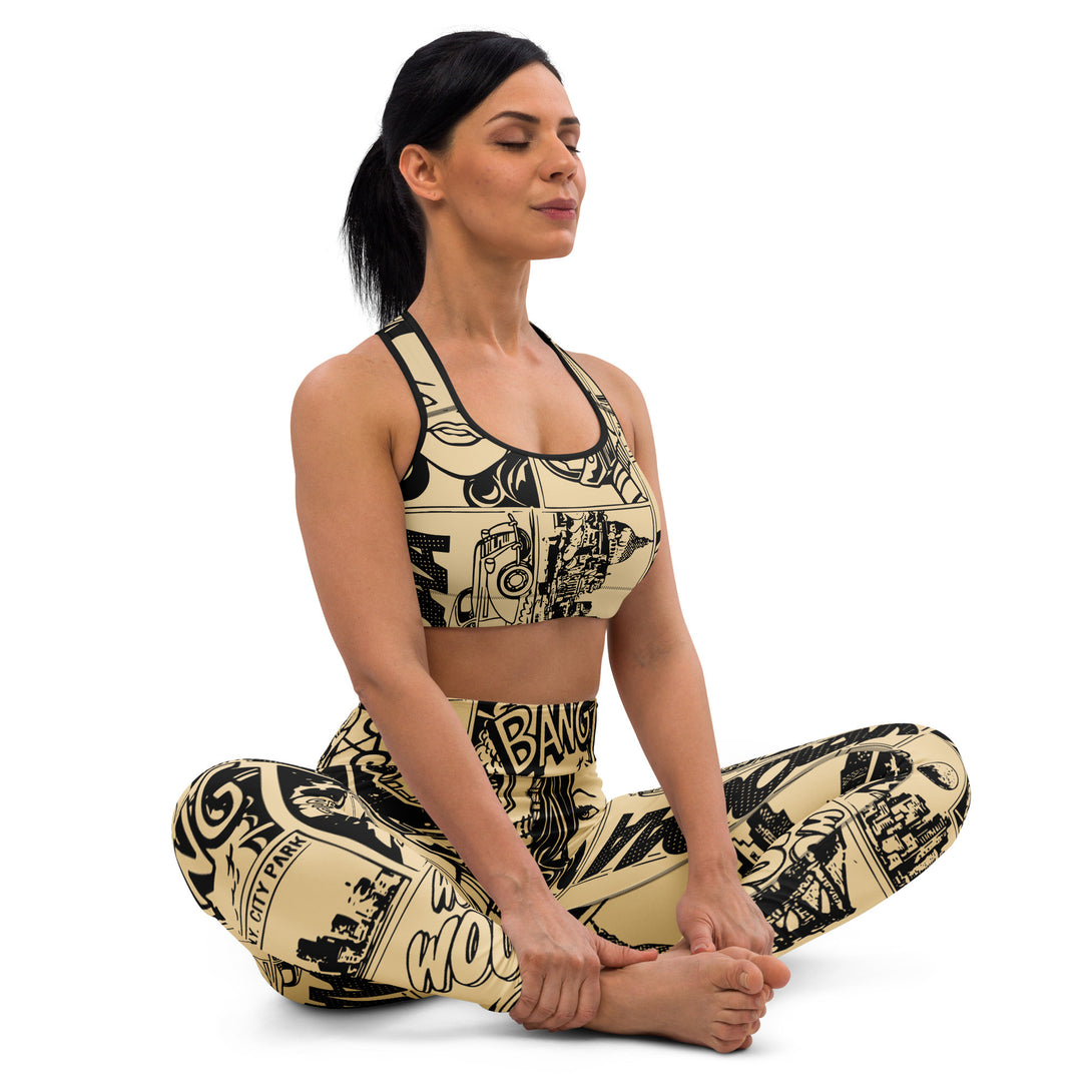 Comic Bang Sports Bra