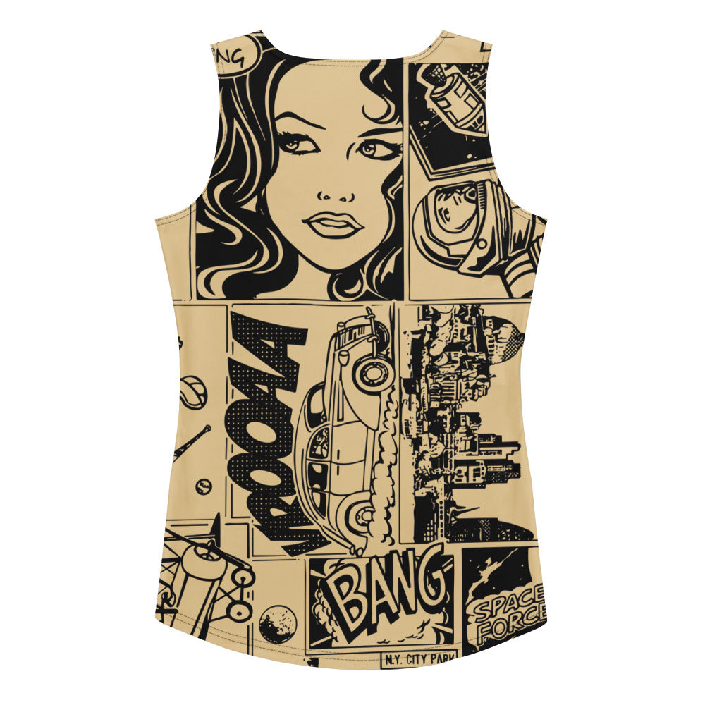 Comic Bang Tank Top