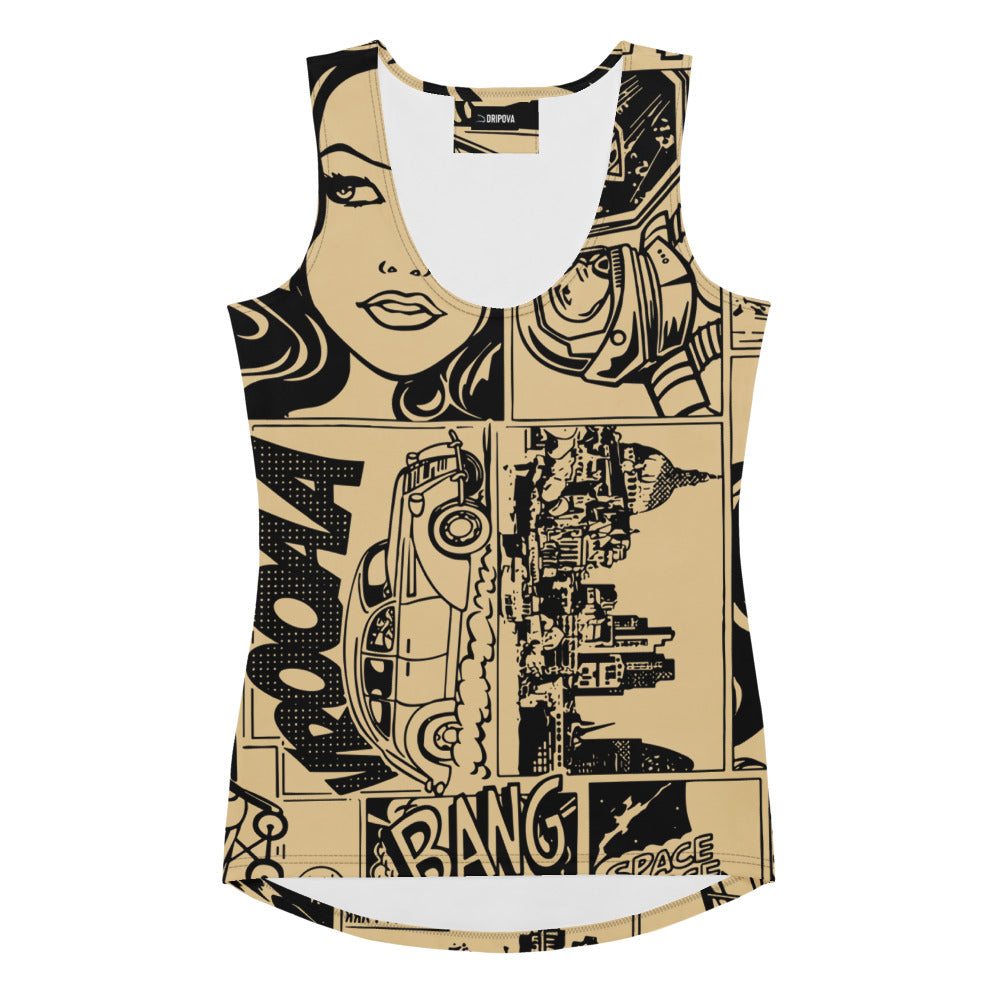Comic Bang Tank Top