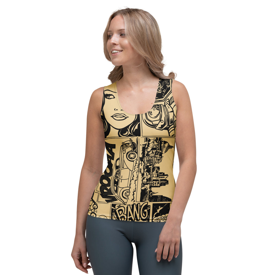 Comic Bang Tank Top