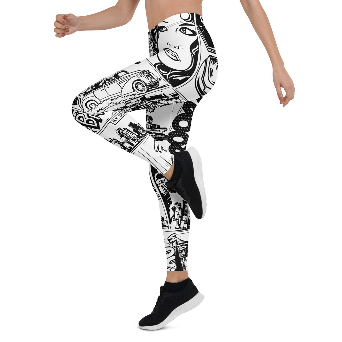 Comic Bang Leggings