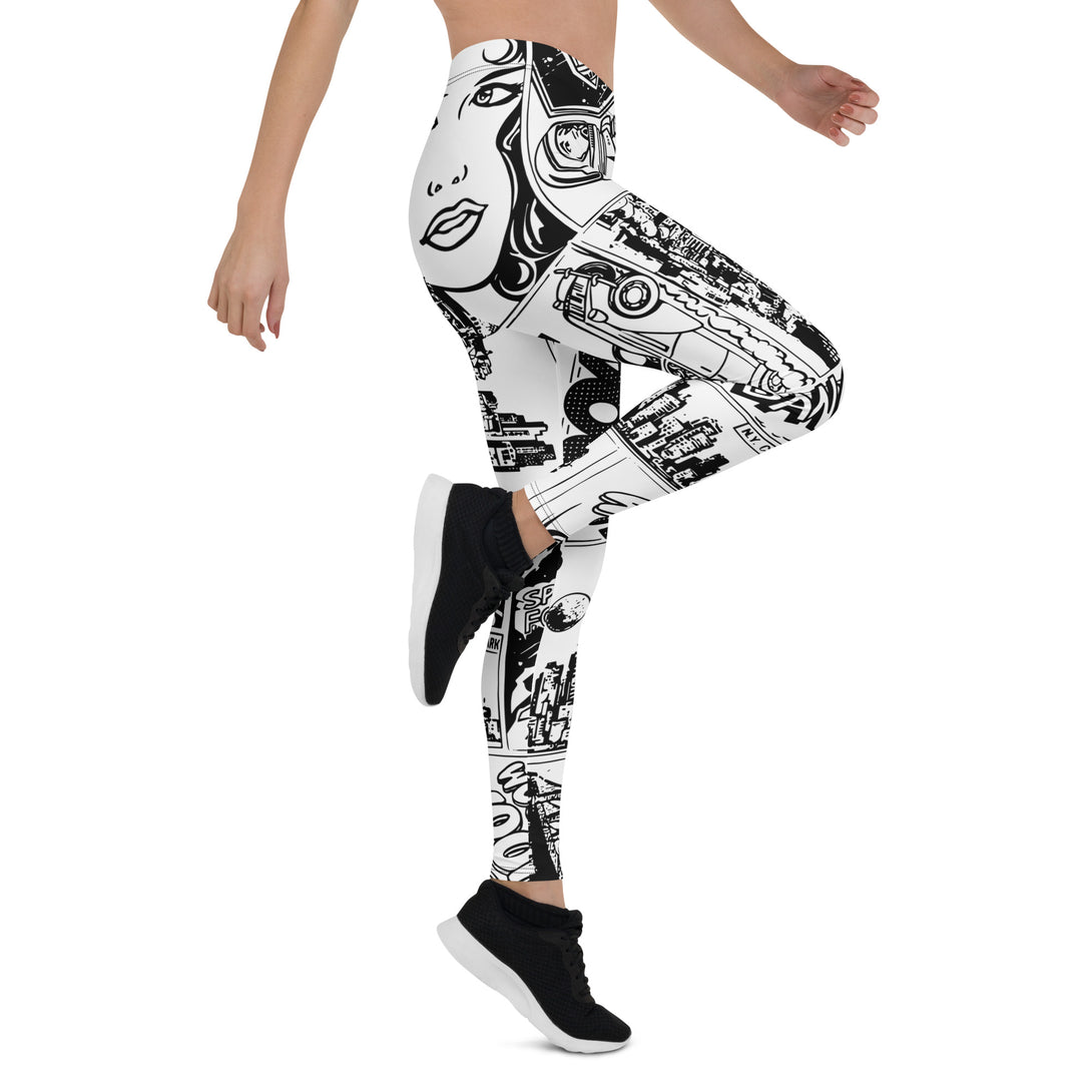 Comic Bang Leggings