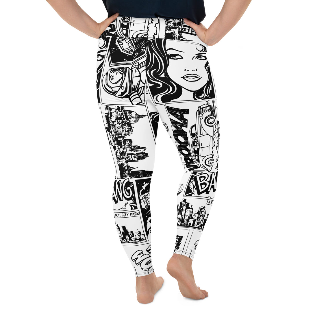 Comic Bang Plus Size Leggings