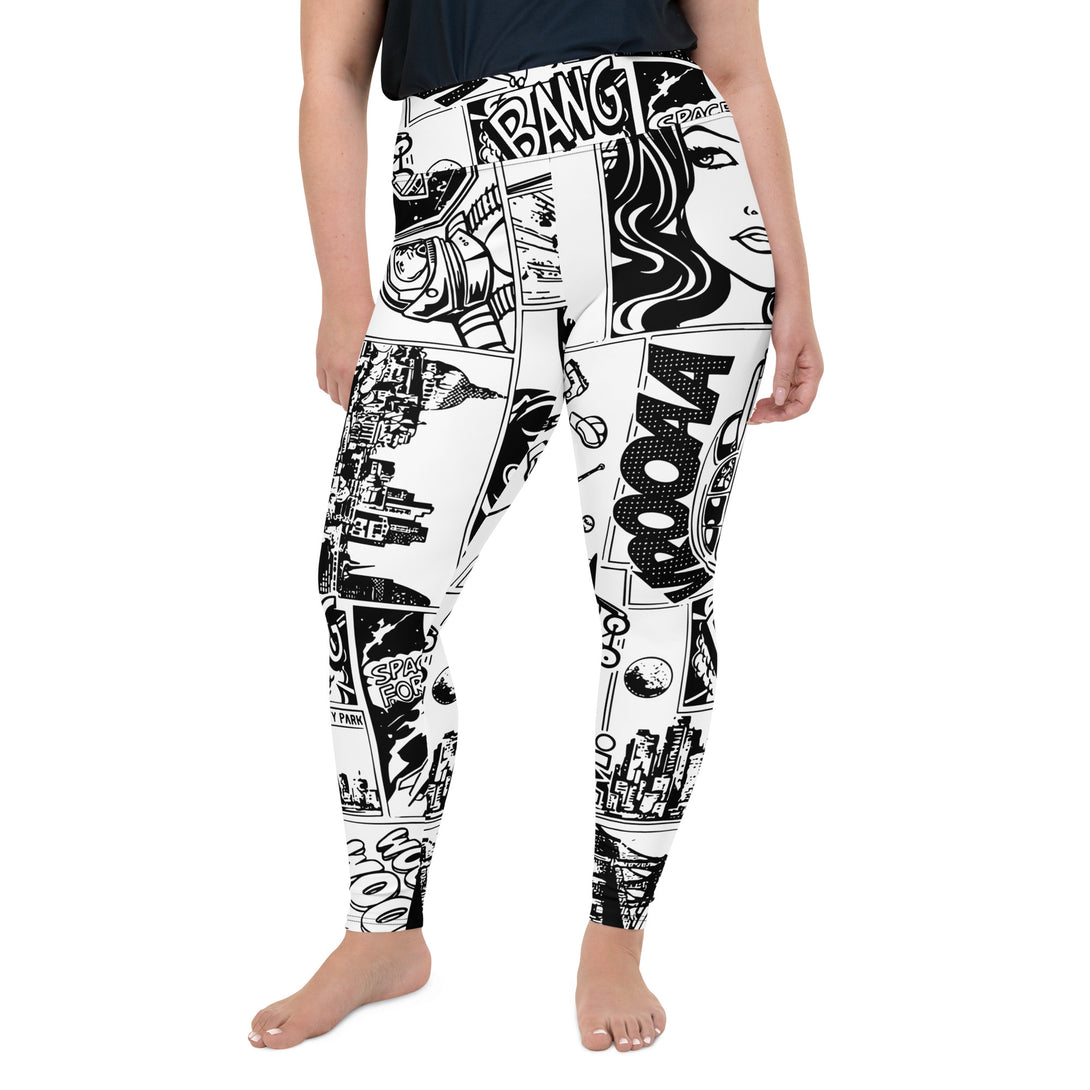 Comic Bang Plus Size Leggings