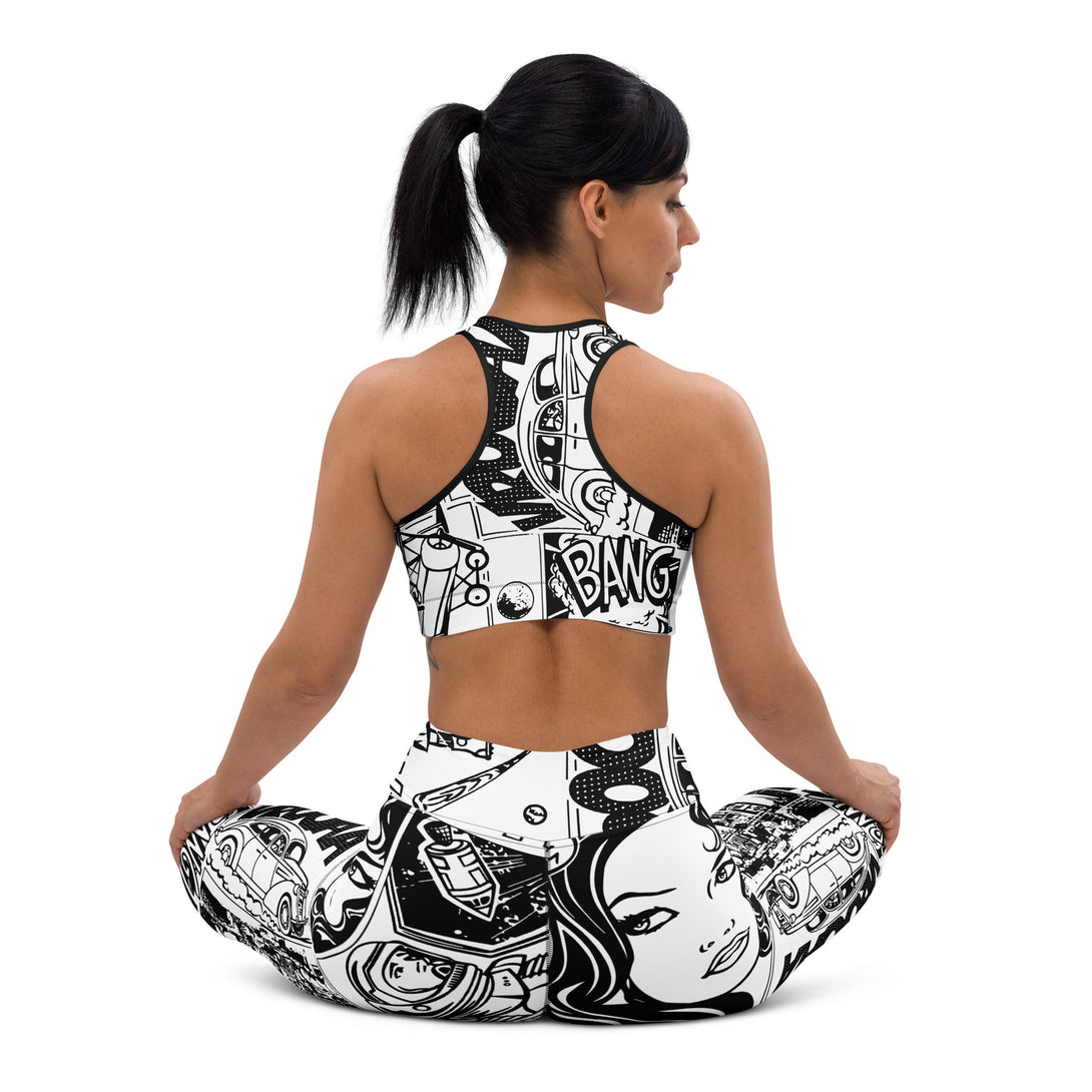 Comic Bang Sports Bra