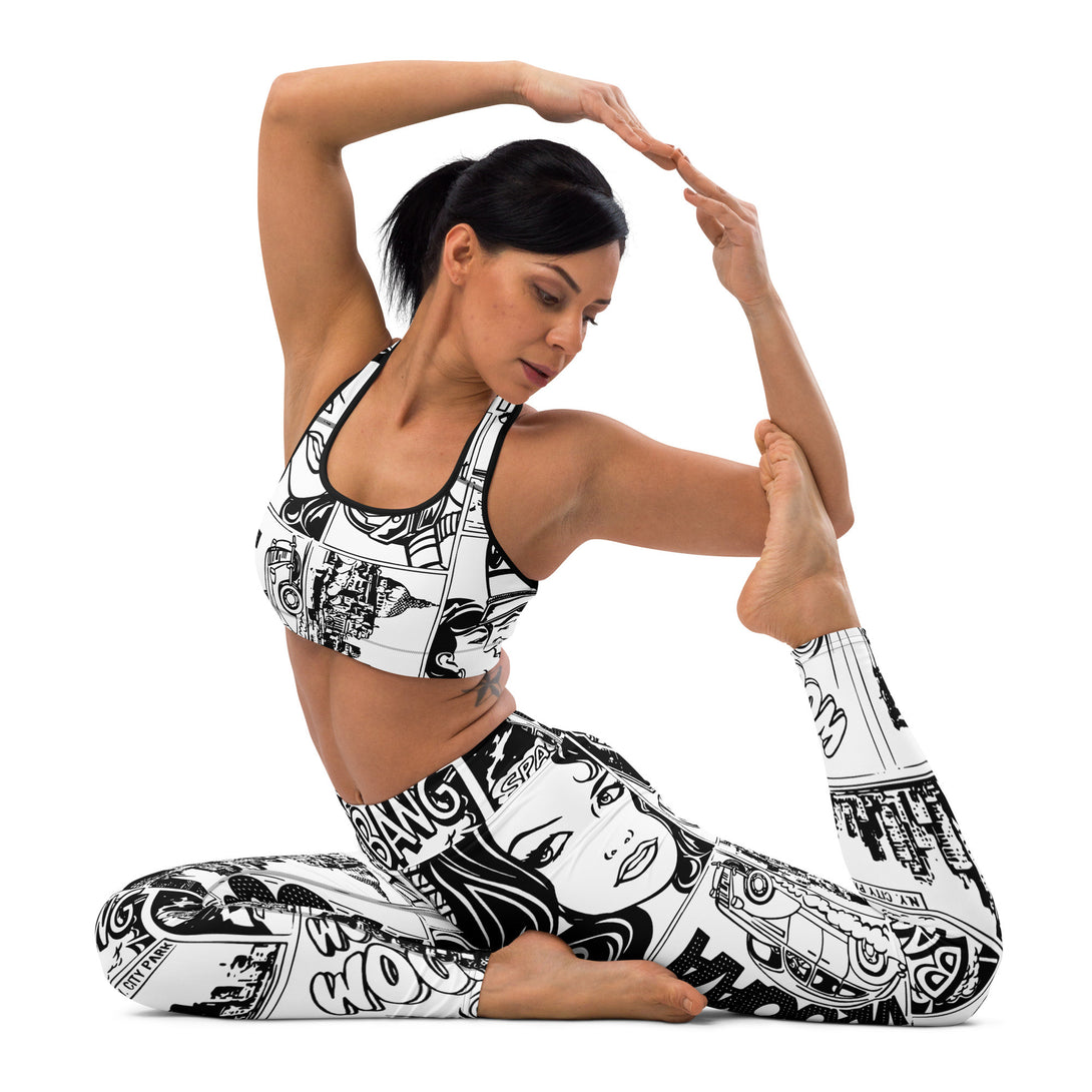 Comic Bang Sports Bra