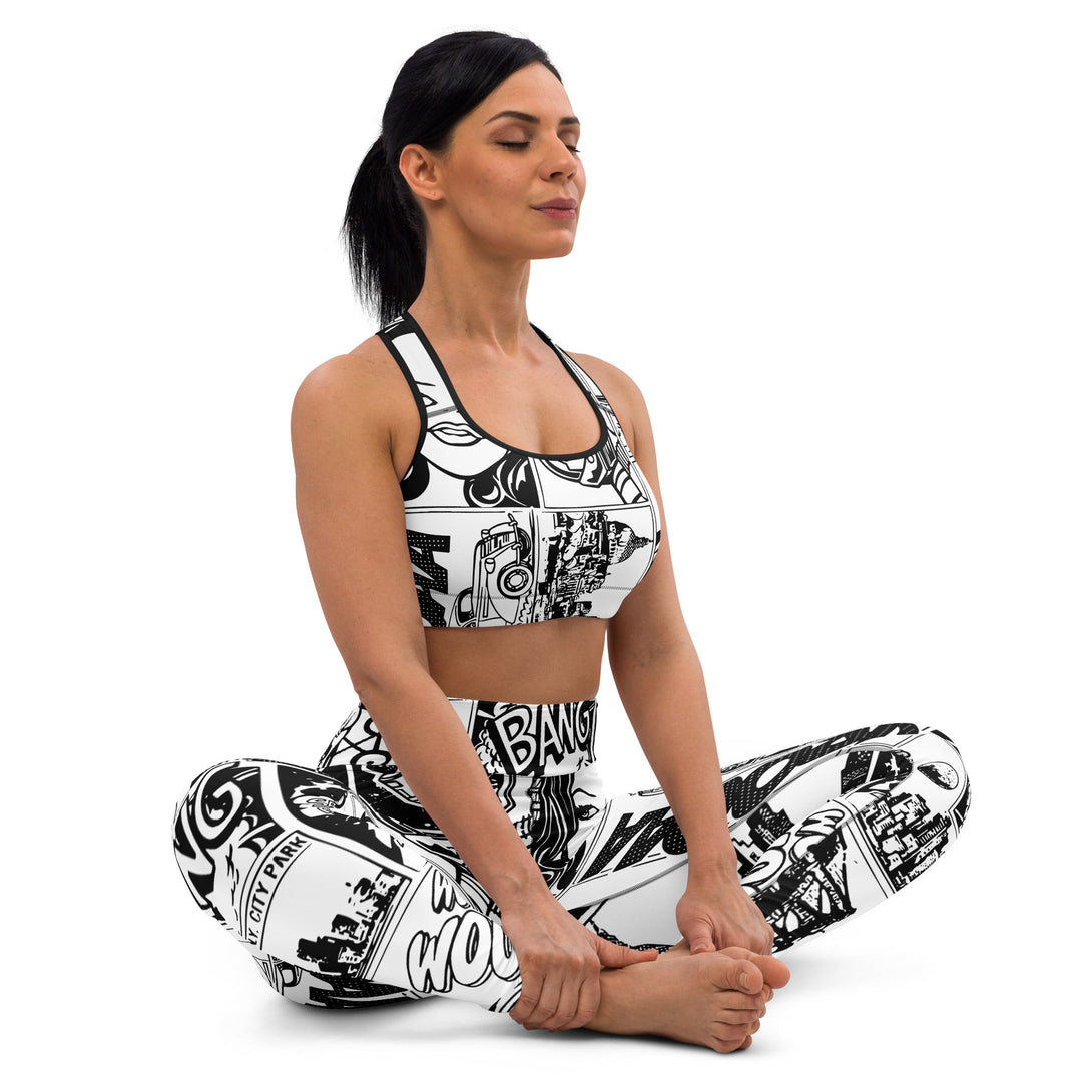 Comic Bang Sports Bra