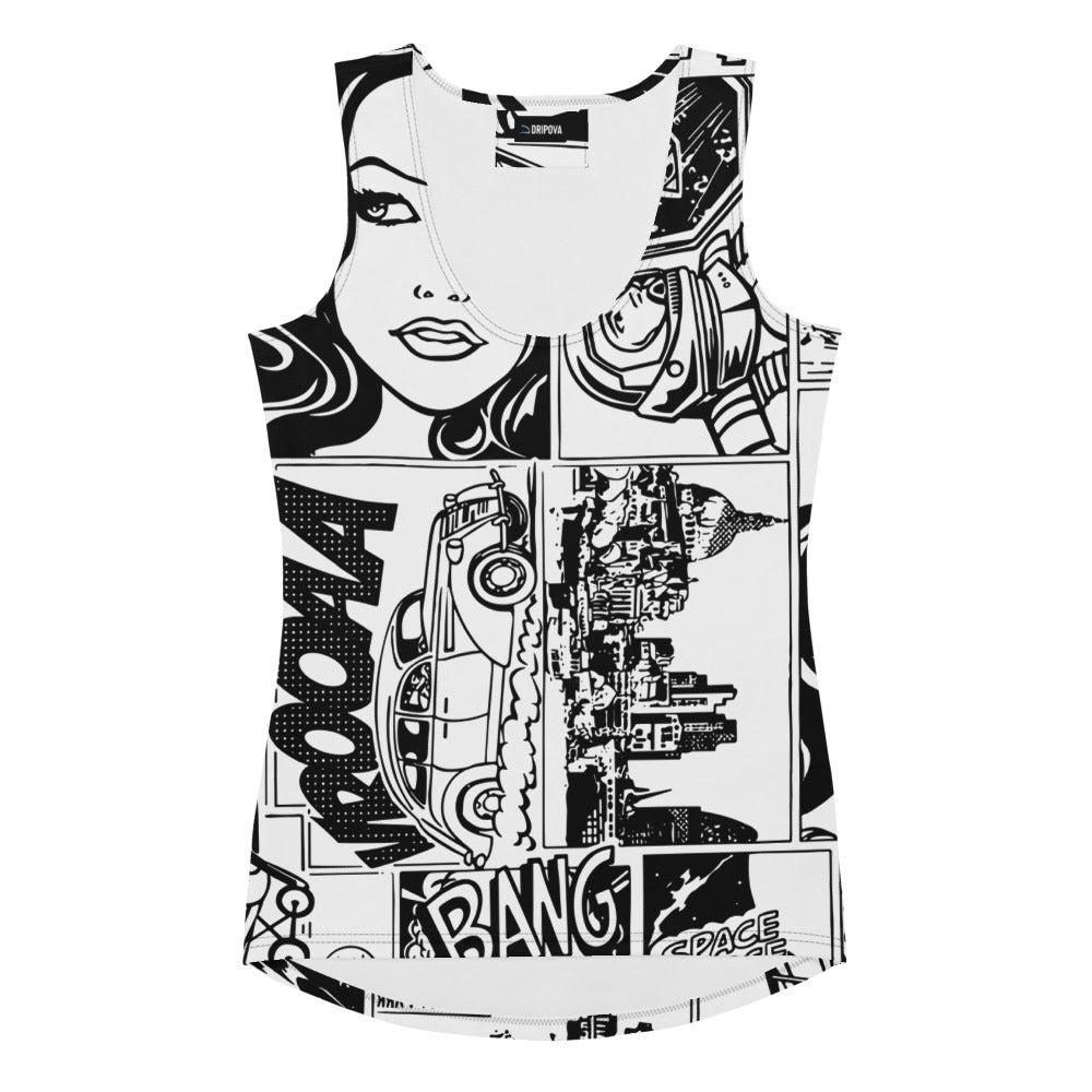 Comic Bang Tank Top