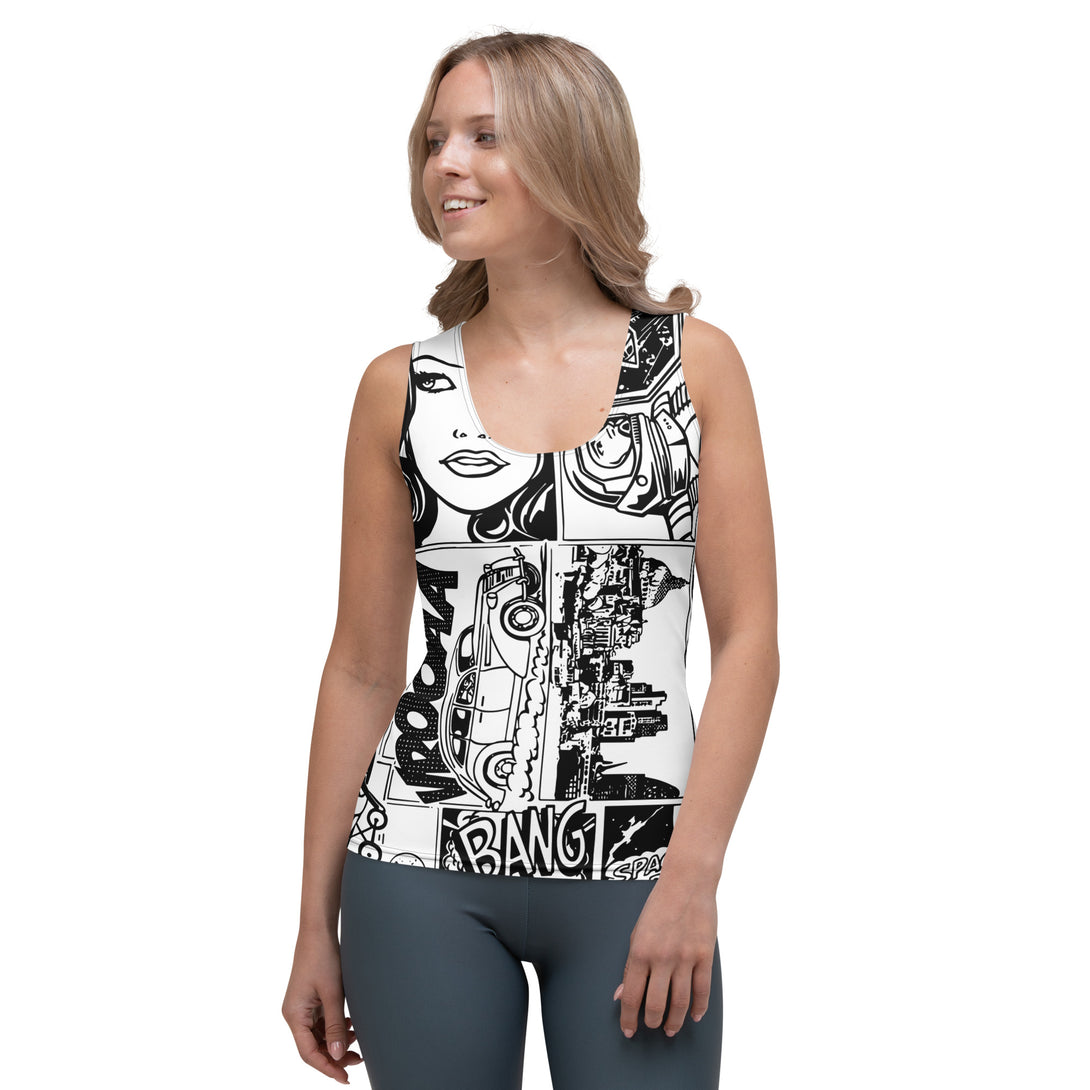 Comic Bang Tank Top