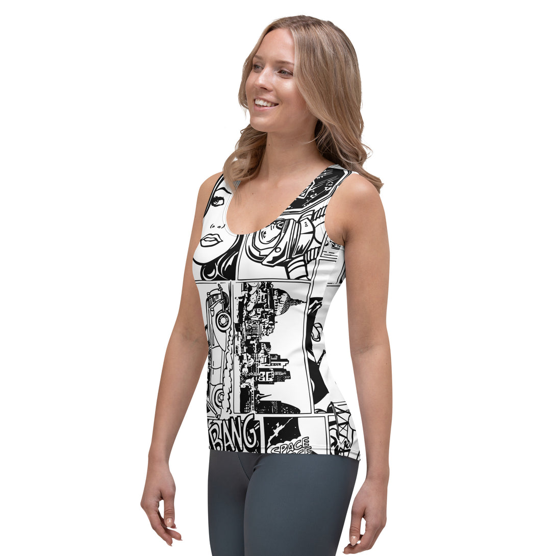 Comic Bang Tank Top