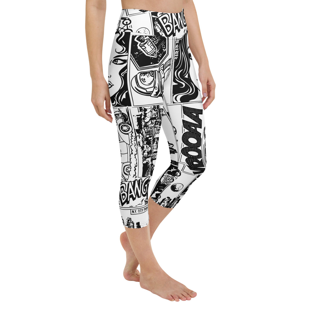 Comic Bang Yoga Capris