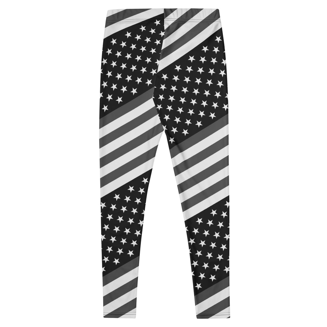 Diagonal Glory American Flag Leggings