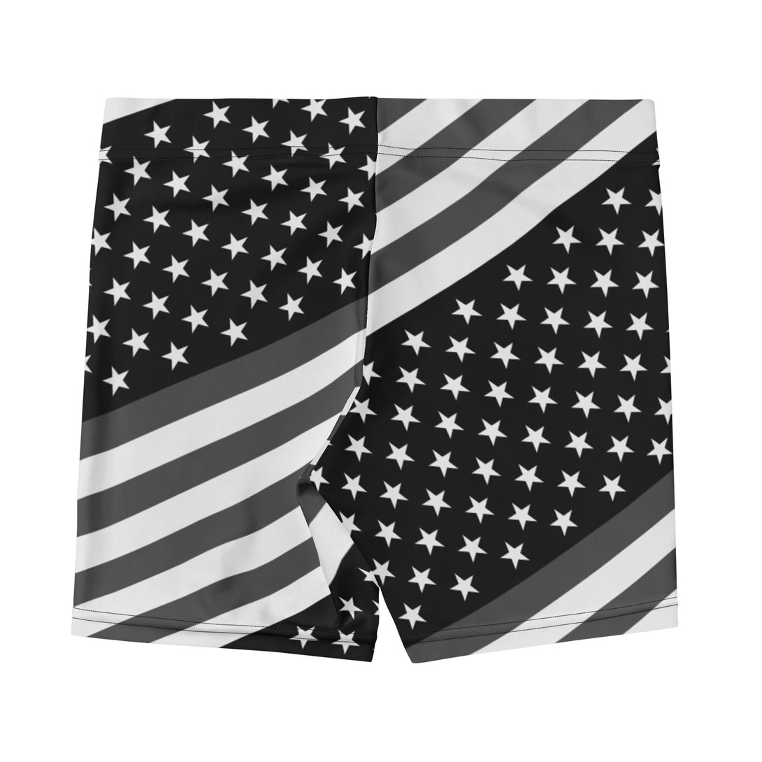 Diagonal Glory American Flag Shorts