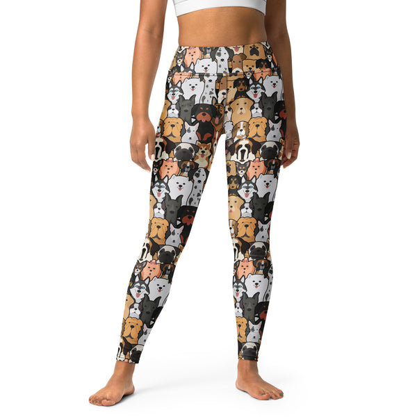 Doggy Boogie Yoga Leggings