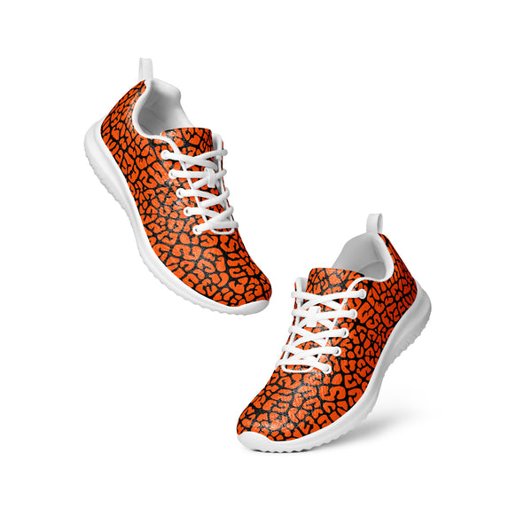 Dusky Crackle Pattern Athletic Shoes