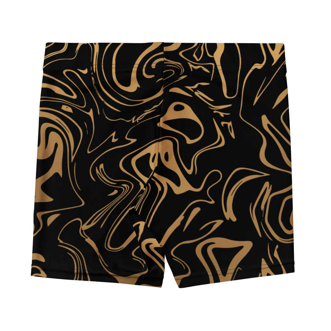 Golden Mirage Liquid Marble Shorts
