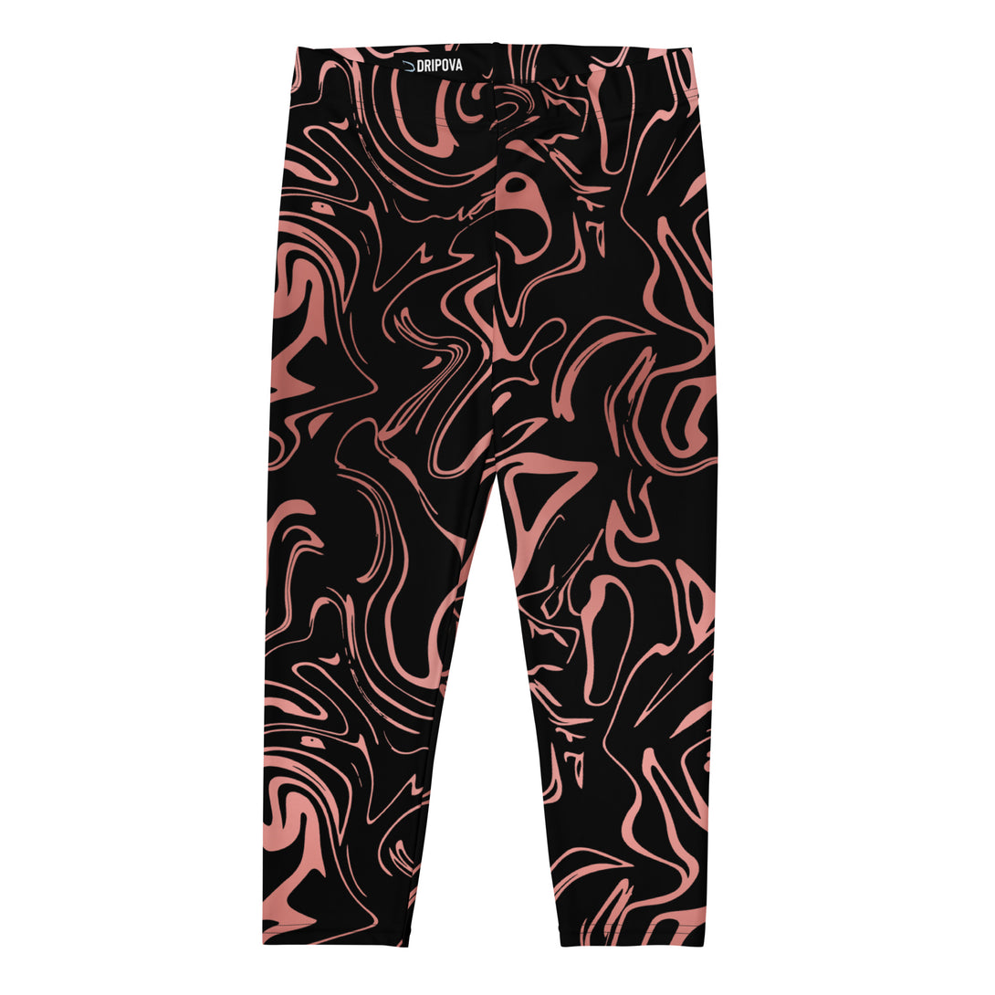 Golden Mirage Liquid Marble Capris